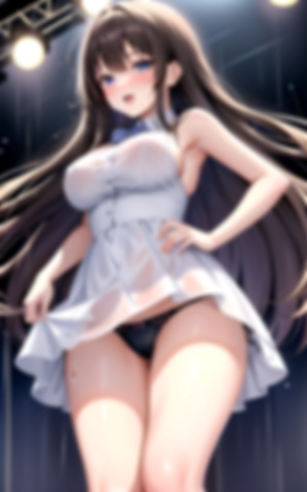 サンプル画像6:私の汗だくマ◯コ見て！汗でびっしょり…君の我慢汁もすごいね(セクシャルシミュレーションサーガ) [d_393281]