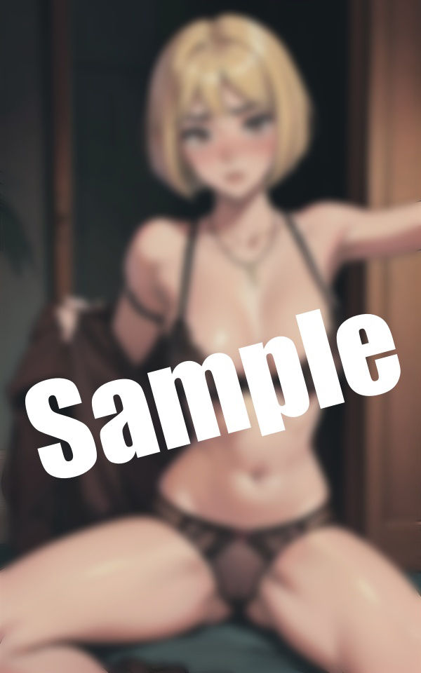 サンプル画像2:金髪美女に中出し・金髪美女を家まで送ったら下着姿で誘惑されて…(まじょりてぃSEX) [d_393300]