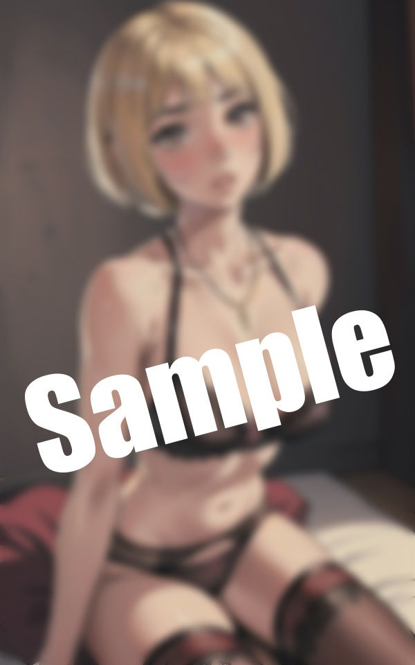 サンプル画像3:金髪美女に中出し・金髪美女を家まで送ったら下着姿で誘惑されて…(まじょりてぃSEX) [d_393300]