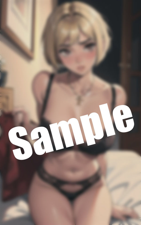 サンプル画像4:金髪美女に中出し・金髪美女を家まで送ったら下着姿で誘惑されて…(まじょりてぃSEX) [d_393300]