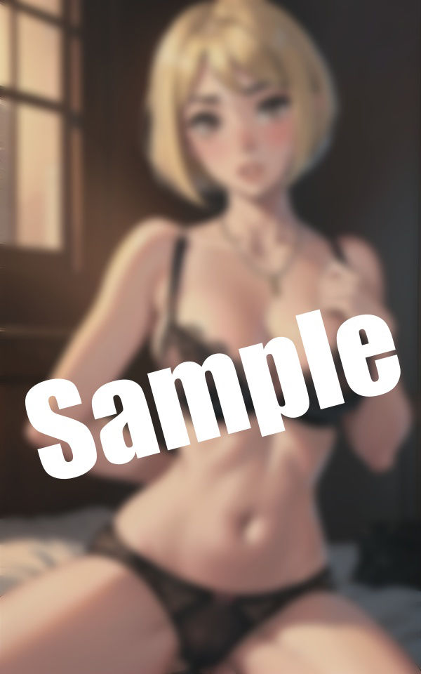 サンプル画像5:金髪美女に中出し・金髪美女を家まで送ったら下着姿で誘惑されて…(まじょりてぃSEX) [d_393300]