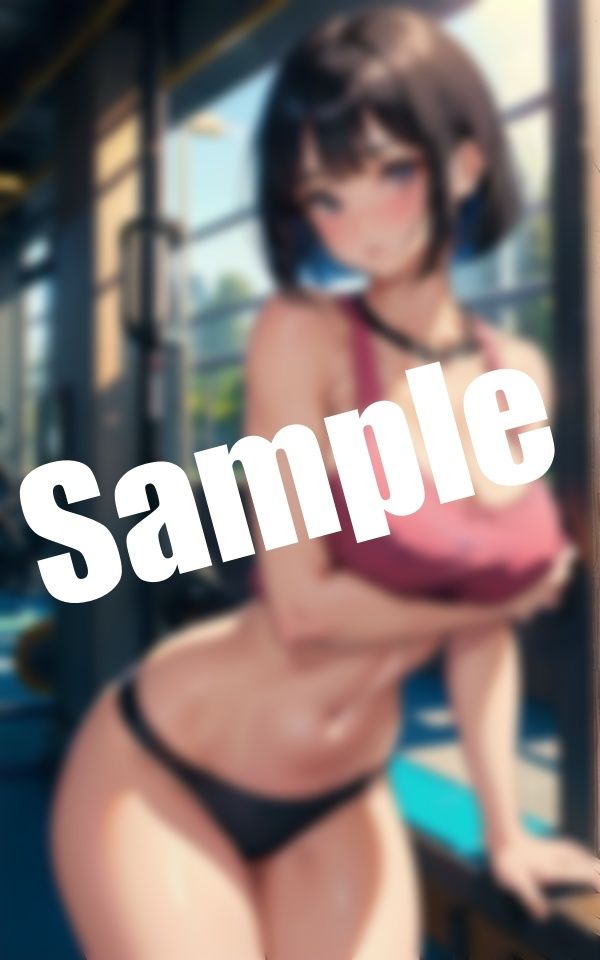 サンプル画像4:ジムで美女が誘惑〜「私とここで〇〇〇しませんか？」(えちえち見放題) [d_393372]