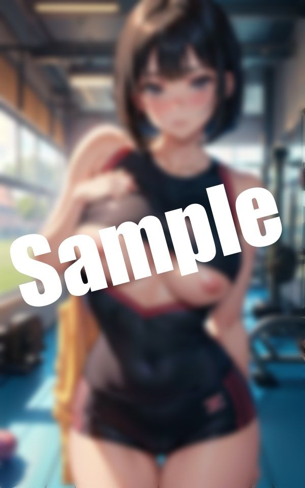 サンプル画像5:ジムで美女が誘惑〜「私とここで〇〇〇しませんか？」(えちえち見放題) [d_393372]