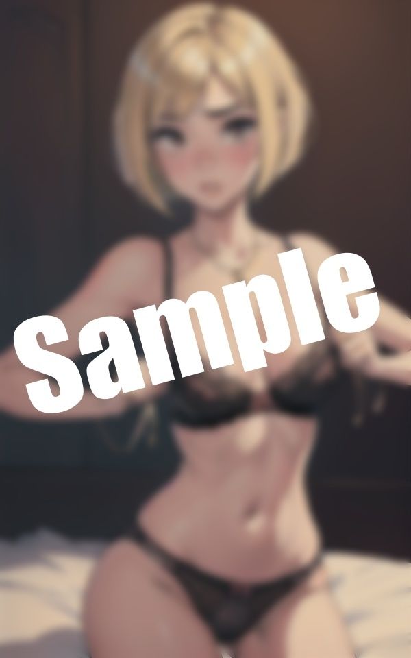 サンプル画像4:金髪美女に中出し〜はやくこっちにきて！と誘われて…(まじょりてぃSEX) [d_393380]