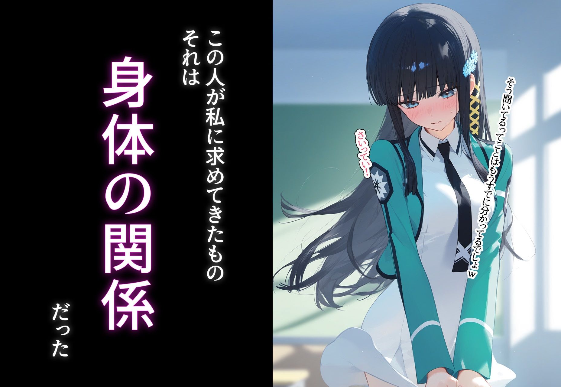 サンプル画像4:完堕ち！？寝取り物語〜弱みを握られたヒロイン達〜 司波◯雪の場合(XXXガール) [d_393413]