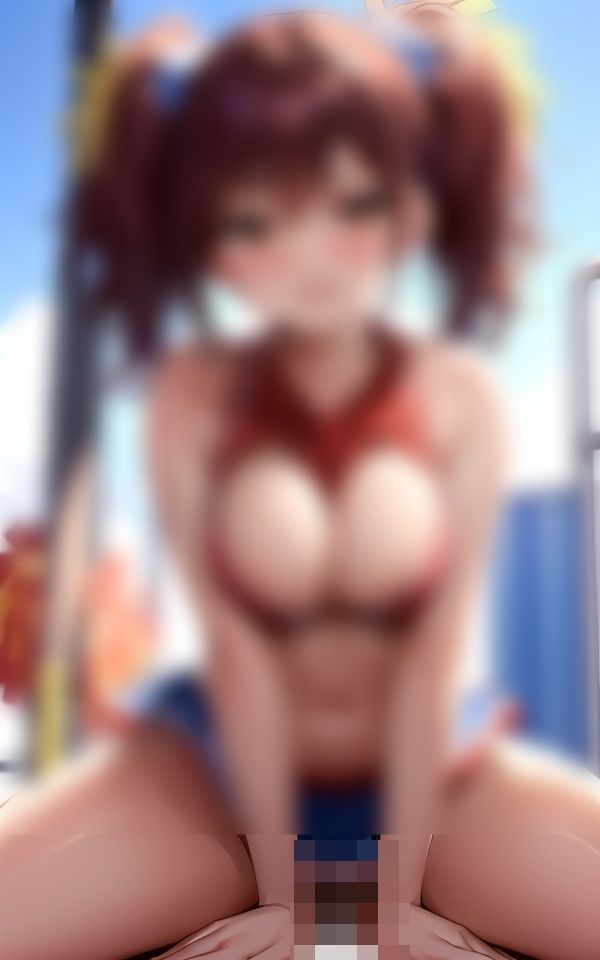 サンプル画像3:【騎乗位】チアガールで生挿入=素人アニ女100人=(すけべ美女研究室) [d_393465]