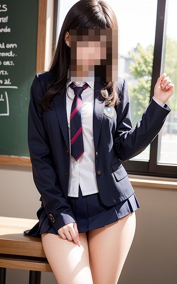 サンプル画像2:人気の同級生と二人きり、人気の女子の体はやっぱり凄かった(NARU) [d_393483]