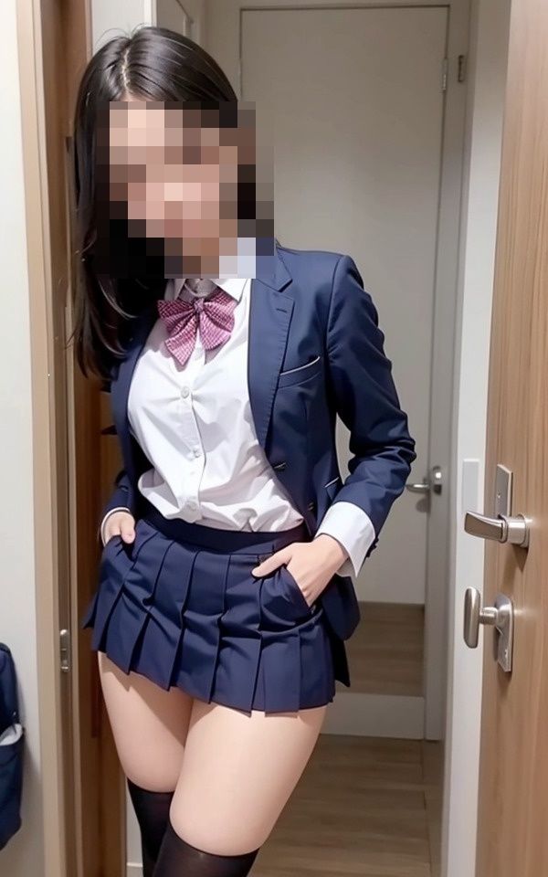 人気の同級生と二人きり、人気の女子の体はやっぱり凄かったのサンプル画像 6