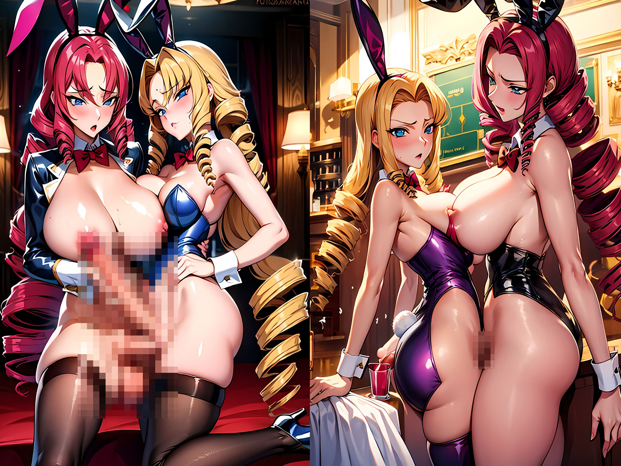 サンプル画像5:ふたなりバニーツーペア(TYPE276) [d_393484]