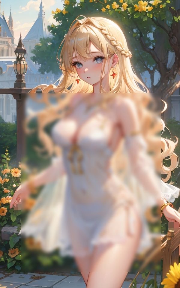 サンプル画像1:清楚なお姫様は実はエロかった(AIハピネス工房) [d_393485]