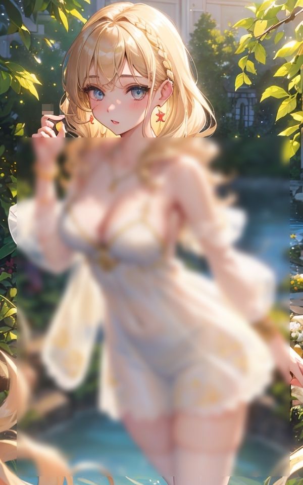 サンプル画像2:清楚なお姫様は実はエロかった(AIハピネス工房) [d_393485]