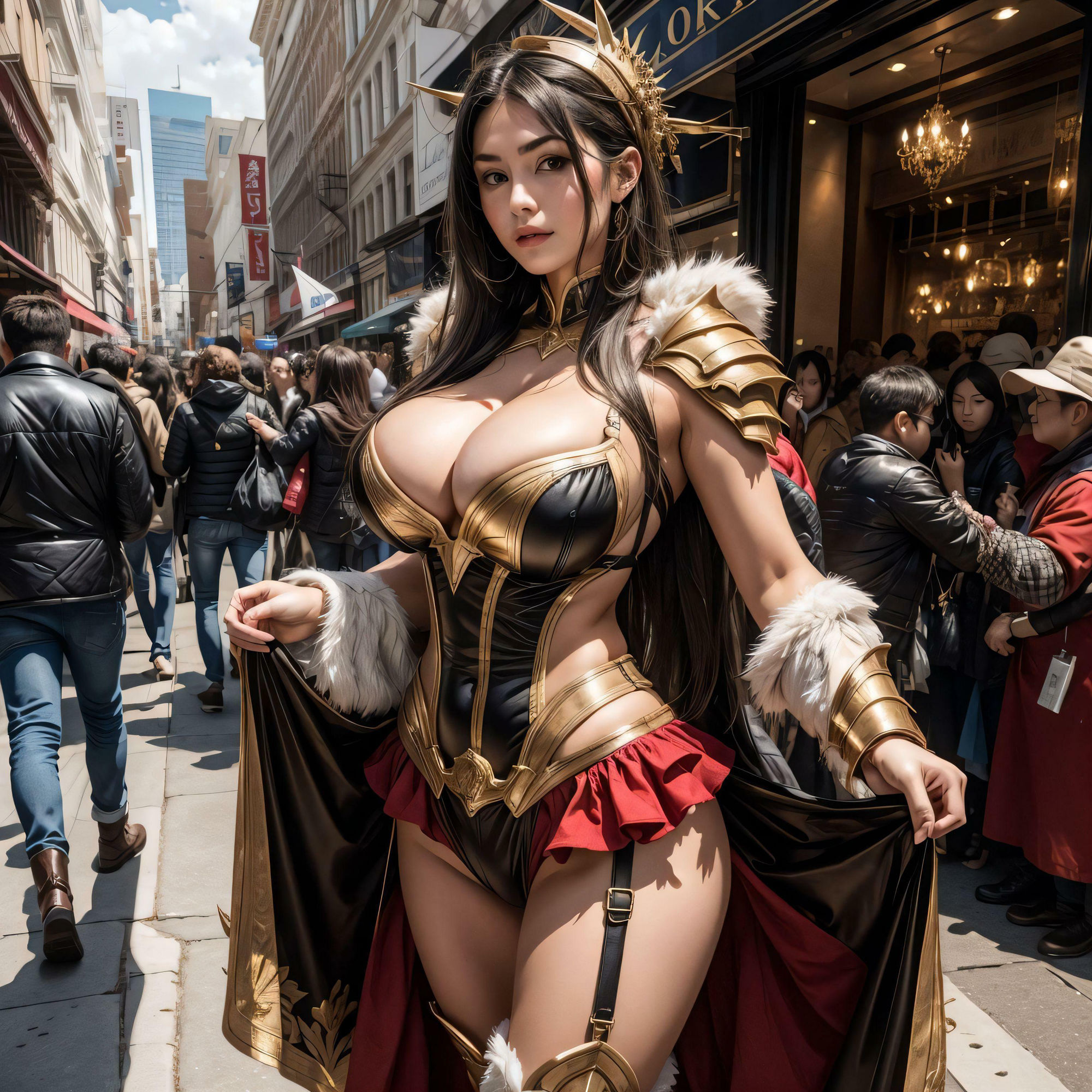 サンプル画像5:ゴージャスなおっぱい(あおぞらパレット) [d_393510]