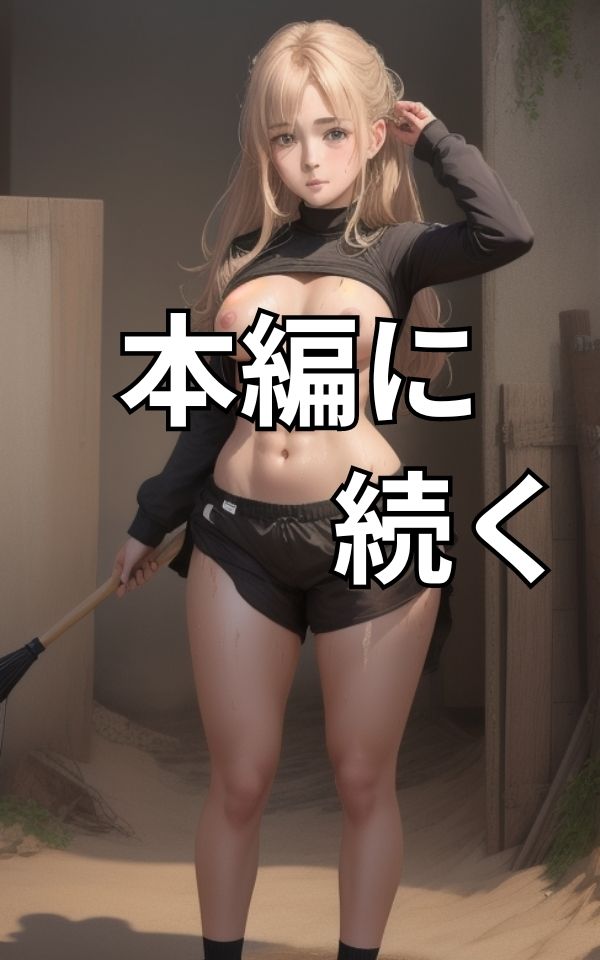 サンプル画像5:朝のランニング後に 毎日会う金髪の女の子が スポーツウェア脱いで 大胆に誘ってくるってゆー妄想(ホットバニラ) [d_393524]