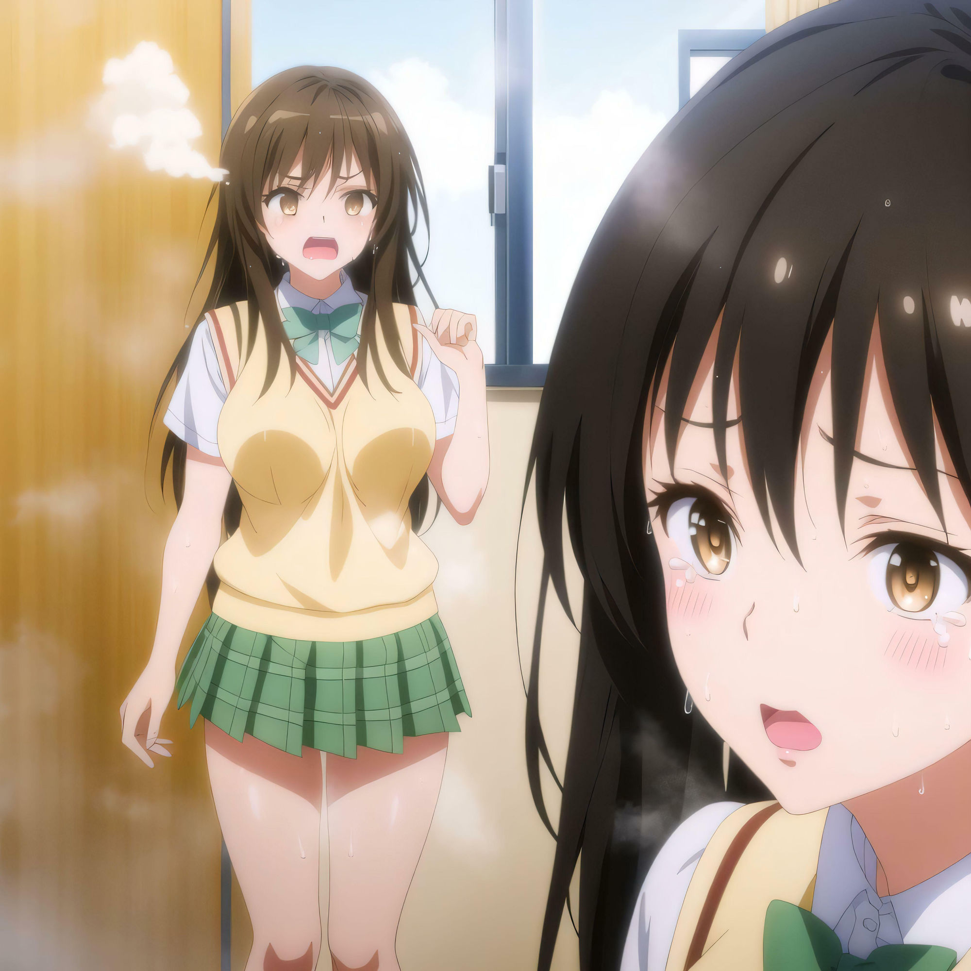 サンプル画像2:古○川発情中(こころのとびら) [d_393557]