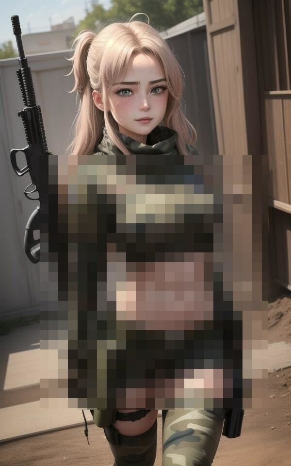 サンプル画像4:俺の隊に居る女隊員がビッチで訓練にならない(ラブヘブン) [d_393558]