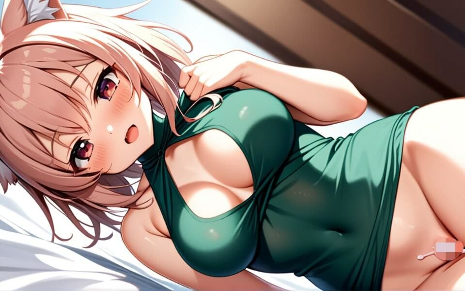 サンプル画像3:可愛いネコミミっ娘の盛った誘惑！(斜め45度の絶景) [d_393567]