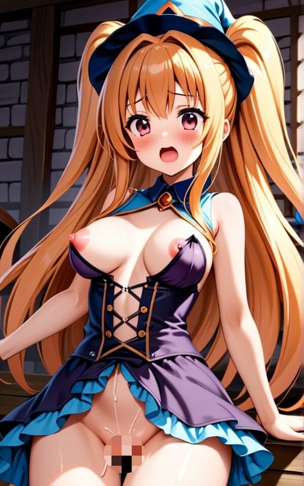 サンプル画像6:ドジっ娘魔法使いのエッチな失敗！(青空と青春) [d_393574]