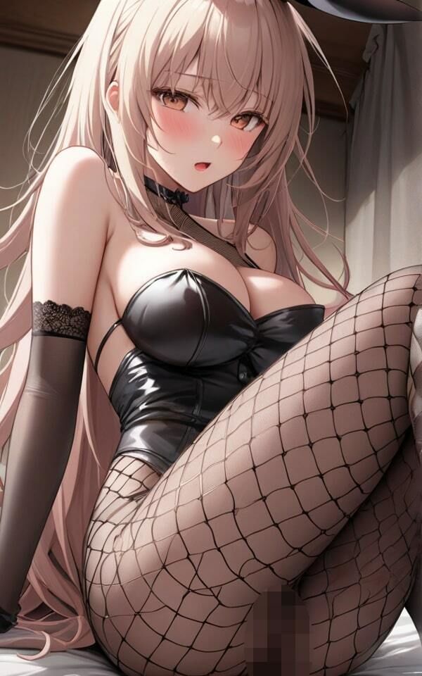 サンプル画像2:巨乳バニーちゃんのサービス！(半熟プリン) [d_393580]