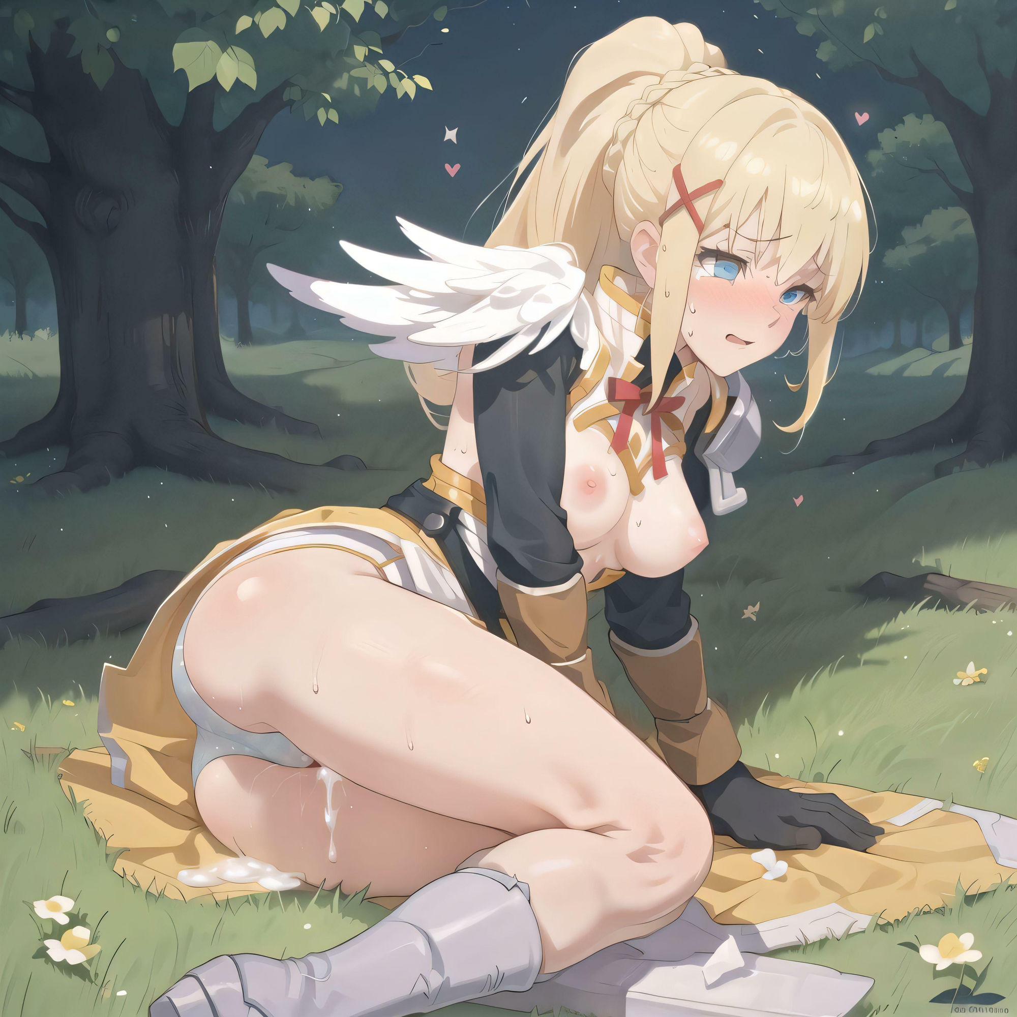 サンプル画像1:中出しできるものならやってみろ(ふんわりしーん) [d_393664]