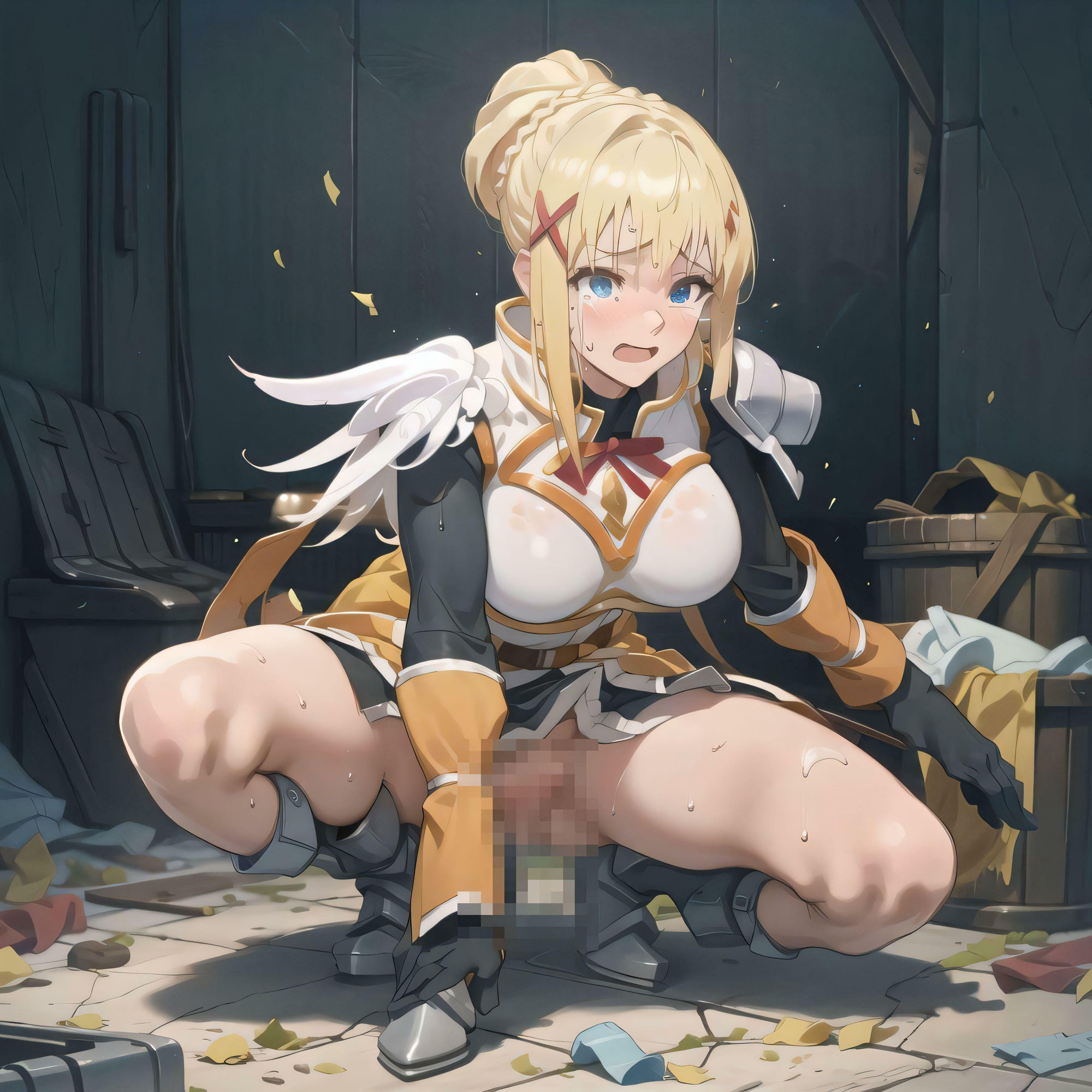 サンプル画像5:中出しできるものならやってみろ(ふんわりしーん) [d_393664]