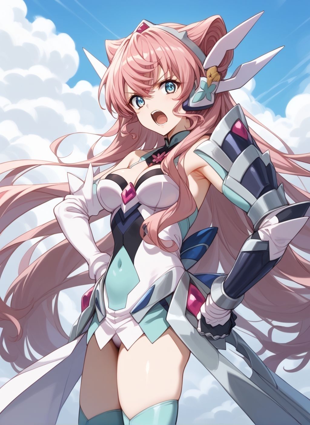 サンプル画像5:淫姫絶頂チンフォギア VOL，3(スポーツパン) [d_393764]