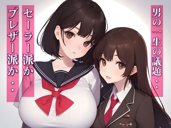 サンプル画像1:セーラーvsブレザー【あなたはどっち派？？】高画質CG集450枚(AI美女おとなくらぶコミック) [d_393780]