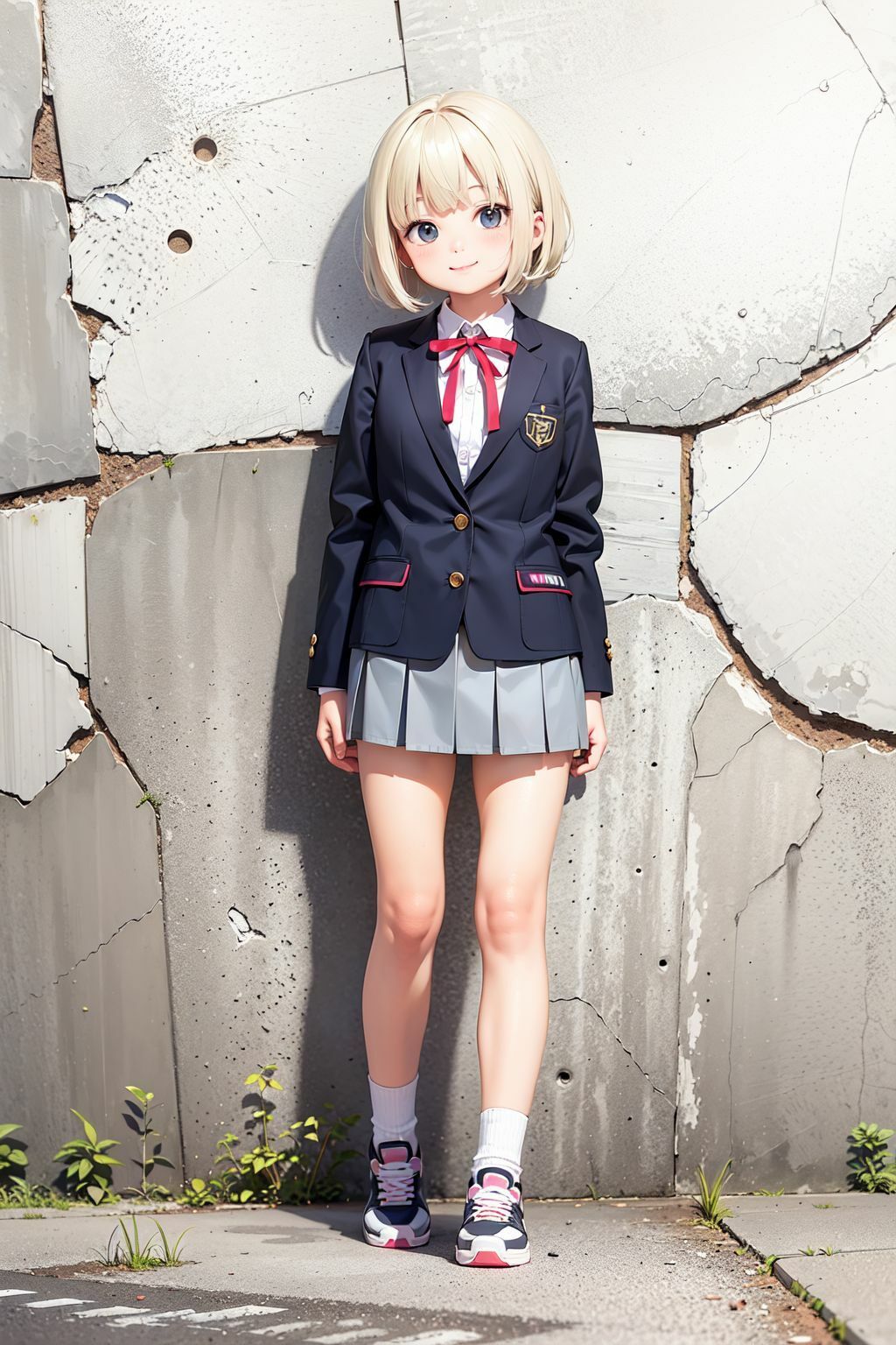 サンプル画像1:制服女子のおっぱいとおまんこ 「視姦、させてもらってイイですか？」(ふぁい) [d_393803]