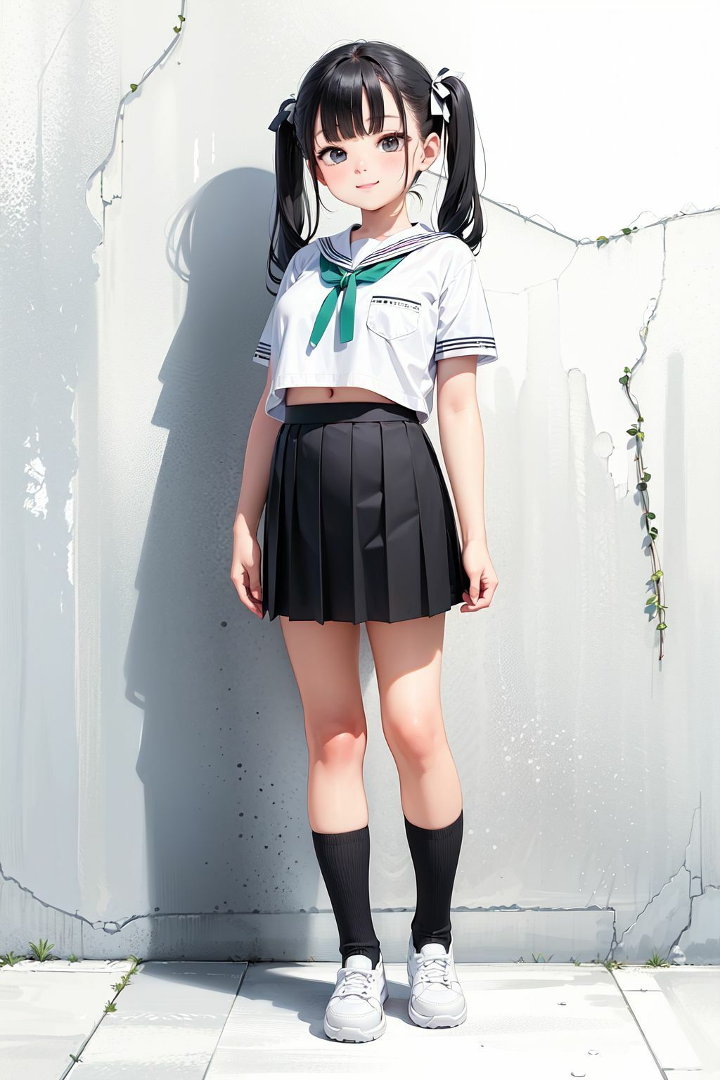 サンプル画像2:制服女子のおっぱいとおまんこ 「視姦、させてもらってイイですか？」(ふぁい) [d_393803]