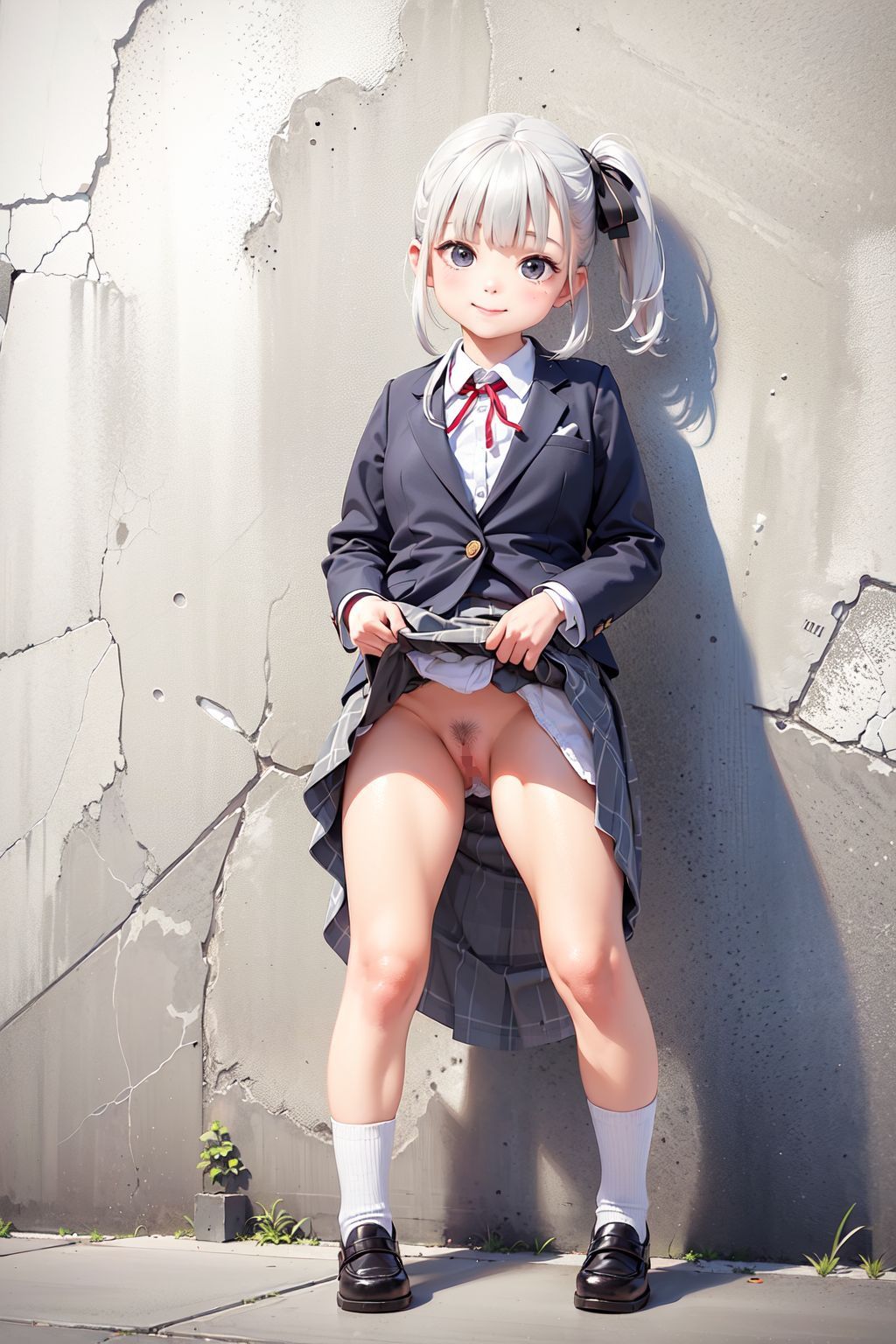 制服女子のおっぱいとおまんこ 「視姦、させてもらってイイですか？」 (d_393803) - d_393803jp-007