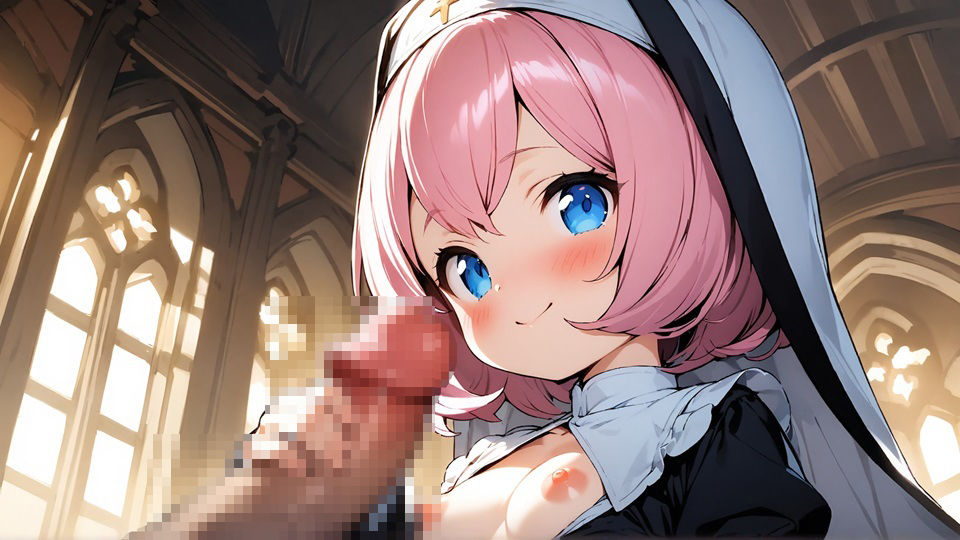 サンプル画像1:教会でコスえっち(恋乃弟琉) [d_393881]