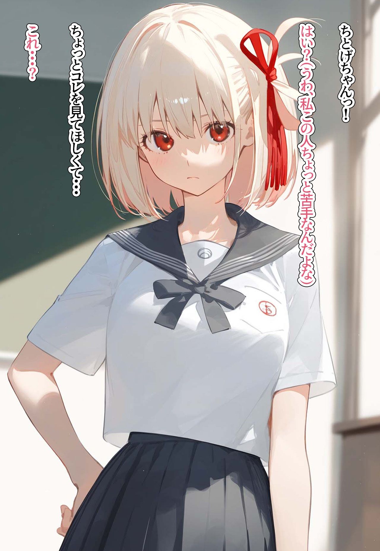 サンプル画像2:？催◯寝取？〜催◯アプリでクラスのヒロイン寝取りたい〜 錦木◯里 編(ロロロガール) [d_393922]