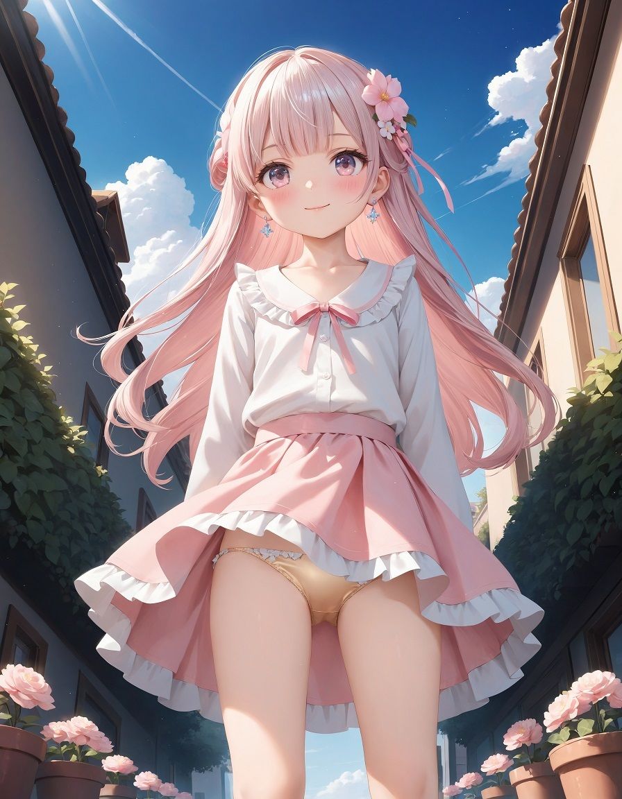 サンプル画像2:ろりぱん〜ローアングルパンチラ編〜(Starrysky) [d_393963]