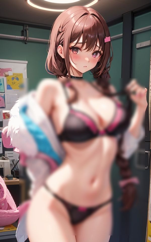 サンプル画像2:恥ずかしいけどかまってほしいの(スタジオフェチ) [d_393995]