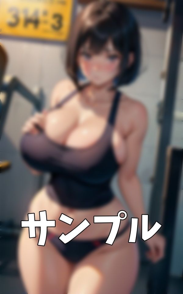 サンプル画像4:えっちなジム特集！近所のジムで出会ったFカップはエロかった・・・(高級美女クラブ) [d_394011]