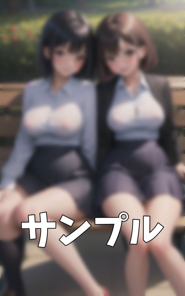 サンプル画像6:制服透視スペシャル！JKを撮影して美乳おっぱいを見透かす特集(根暗のよりどころ) [d_394029]
