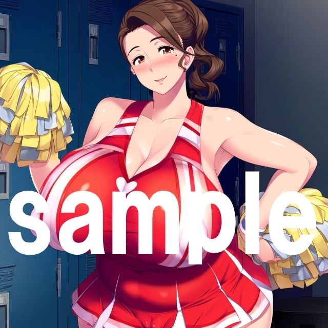 サンプル画像1:爆乳チアガールCG集(ムチムチの楽園) [d_394036]