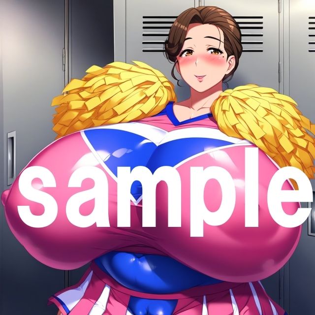 サンプル画像2:爆乳チアガールCG集(ムチムチの楽園) [d_394036]