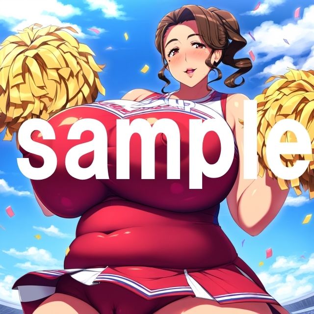 サンプル画像4:爆乳チアガールCG集(ムチムチの楽園) [d_394036]
