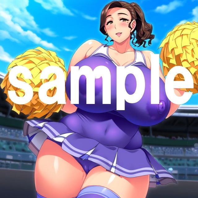 サンプル画像5:爆乳チアガールCG集(ムチムチの楽園) [d_394036]