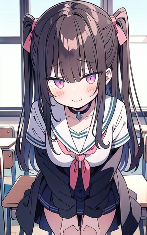 サンプル画像3:制服カノジョとイキまくりいちゃいちゃえっち(にゃおう。) [d_394049]