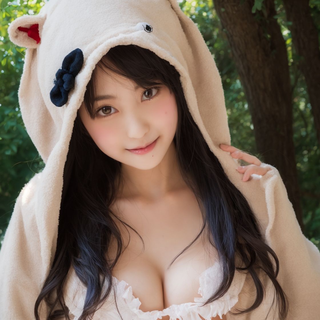 サンプル画像3:あつまれ着ぐるみの森(チームズ) [d_394055]