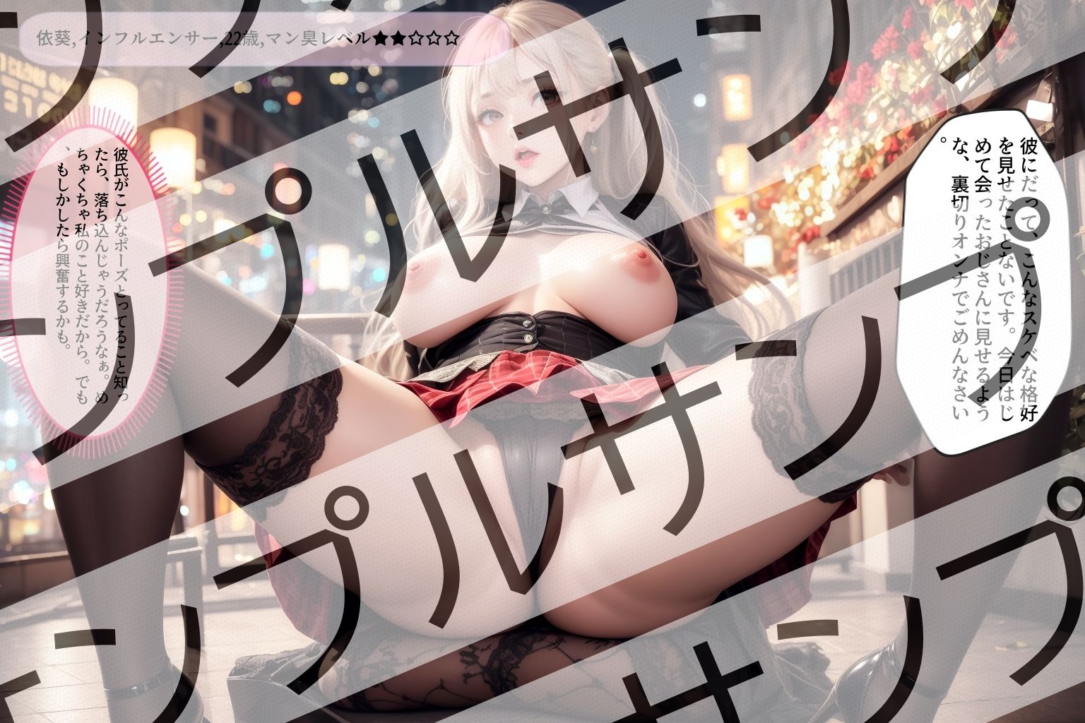 サンプル画像4:可愛い女性の●日目のパンティから香るエロ臭 ［vol.2］ – Erotic smell from cute woman’s day-old panties ［vol.2］ -(あらぶるま18＋（二次元）) [d_394094]