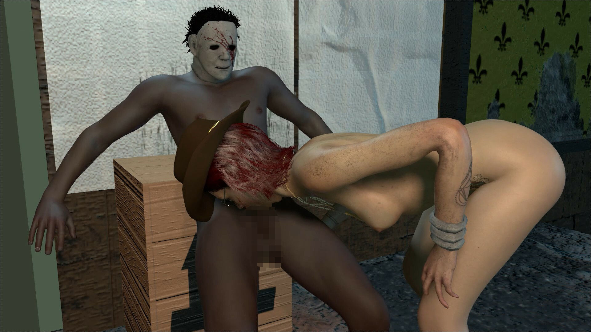 サンプル画像2:【ROMV103】DBDミカエフとマイケレのセックス「ご主人様のおチンポ最高！！」(ローズ志向) [d_394135]