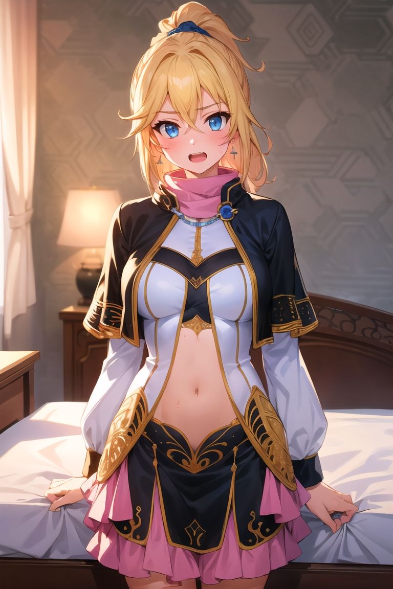 サンプル画像1:天才王子の赤字国家〇生術 ロウェ〇ミナ えっちなCG集(へっぽこAI研究室) [d_394137]