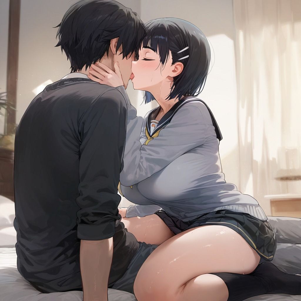 サンプル画像1:桐ヶ谷〇葉 純愛編(Azz) [d_394156]