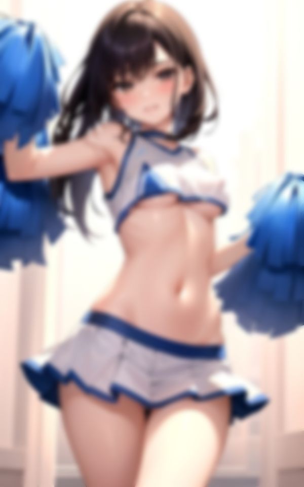 サンプル画像3:淫らな制服で踊る淫乱美女チアガール裏盗撮写真集(妄想LOVEGIRL) [d_394173]