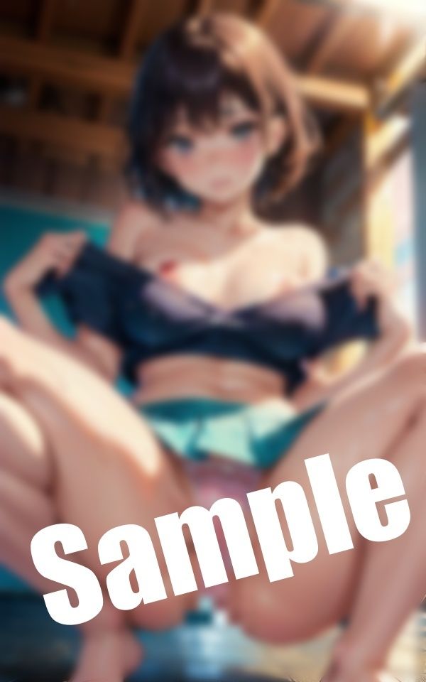 サンプル画像4:禁断の屋外SEX〜屋外で淫乱美少女に誘われて…「お願い！ここでしたいの！」(まじょりてぃSEX) [d_394199]