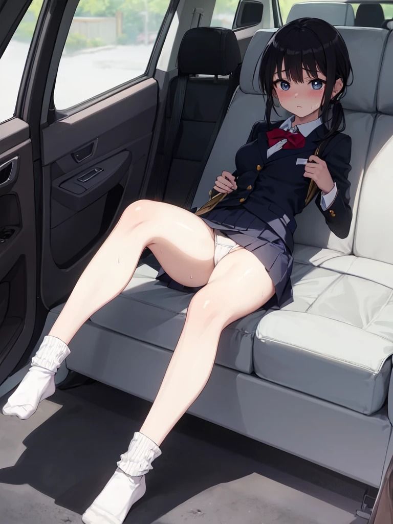 サンプル画像1:制服JKのパンチラ集2(morumiAI) [d_394216]