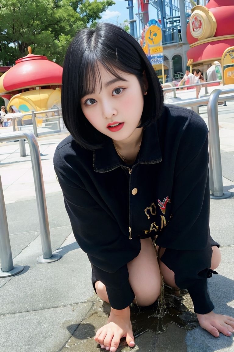 サンプル画像5:デート de おもらし 〜遊園地編〜(P-AI planning) [d_394286]