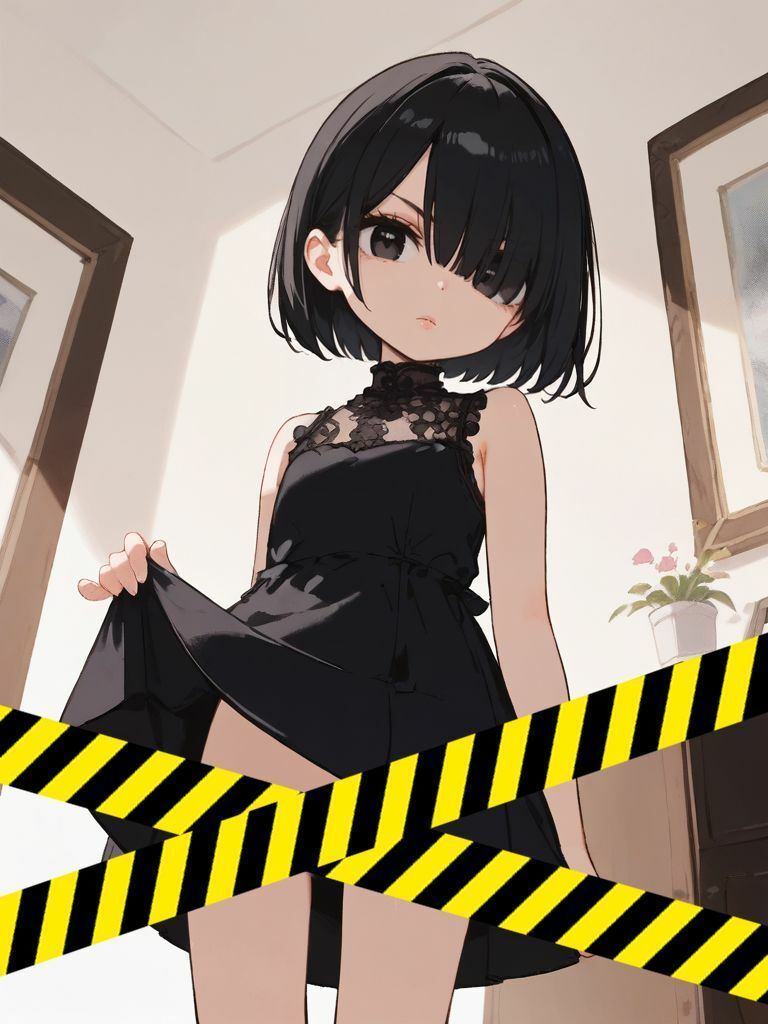 サンプル画像6:目隠れ・目つき悪・無感情！グッと来る癖のある娘を完全学習！さらに複数の絵柄であんな感じやそんな感じに！ソフトエロ＆エロ系だけでも200枚以上！(しっぷどっく) [d_394293]